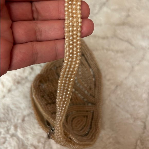 Vintage Japanese Hand Beaded Fresh Water Pearl Bag
Circa 1960 - Picture 6 of 6